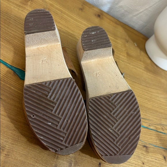Lotta from Stockholm Lotta’s clogs tan wooden 37 - Picture 9 of 11